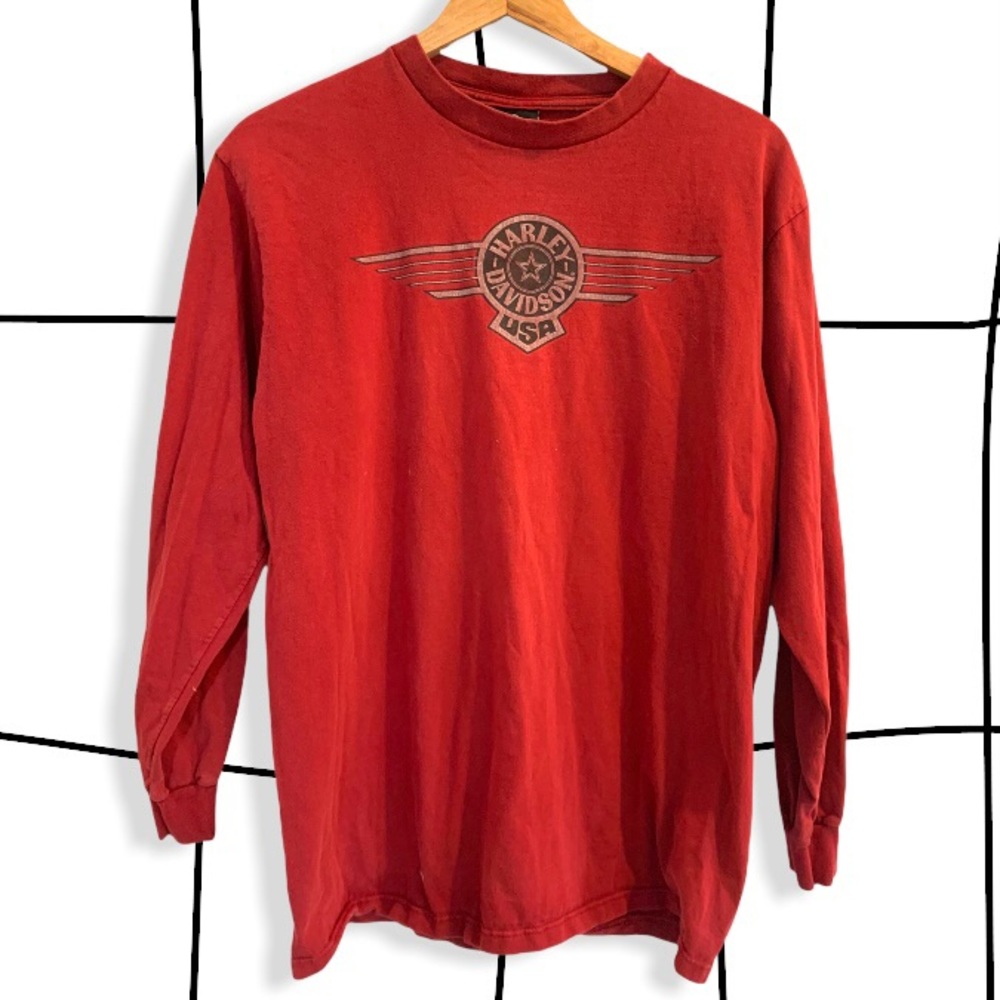 Y2k Harley Davidson long sleeve tee